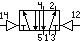 5/2-Wegeventil Serie PP111