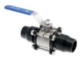Edelstahlkugelhahn BA507-40-L