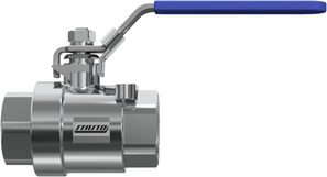 Edelstahlkugelhahn BA184-10-LLD-3C