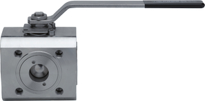 Flanged ball valve BA310-100-L-A