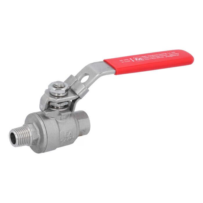 Ball valve made of stainless steel BA113-14-LLD