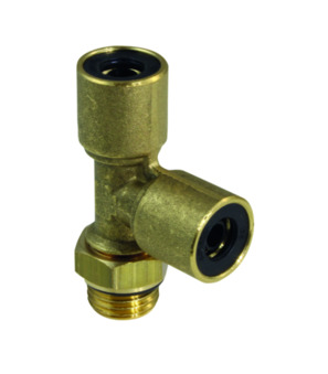 Einstellbare T-Einschraubverschraubung PIB24-10-M22X1,5-B-0-G