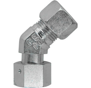 Adjustable elbow fitting 45° C-EV35L71
