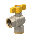 Ball valve made of brass Series 350