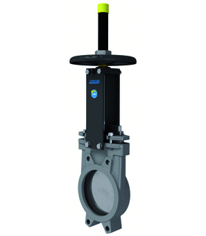 Knife gate valve with handwheel Series A1V