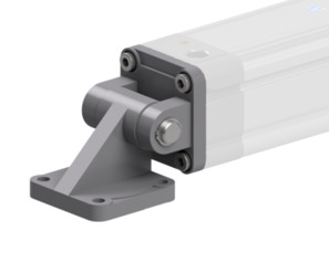 90° swivel mounting bracket Lightweight Series XAS
