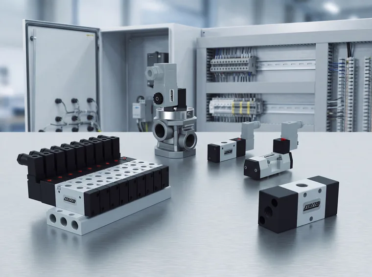 Way-valves - electrically / pneumatically