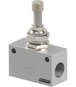 Unidirectional flow control valve Series MV21-U