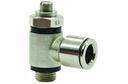 Unidirectional banjo flow control valve Series MV15MA35-C/V
