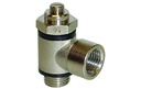 Unidirectional banjo flow control valve Series MV17-C/V