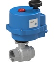 Ball valve with electrical actuator Series 8E003