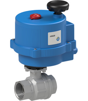 Ball valve with electrical actuator Series 8E003