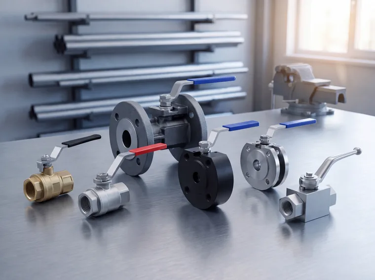 Ball valves - manually operated