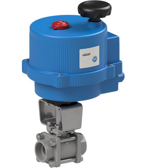 Ball valve with electrical actuator Series 8E030