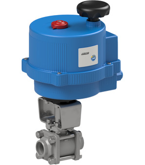Ball valve with electrical actuator Series 8E031