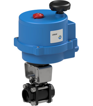 Ball valve with electrical actuator Series 8E032