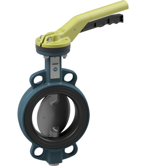 Butterfly valve with hand lever Series BUW6-DSD-L
