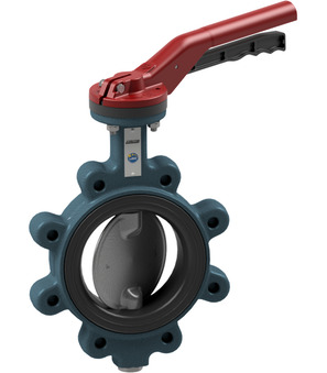 Butterfly valve with hand lever Series BULG-L, BULC-L