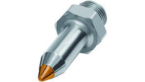 Low-noise fine jet nozzle