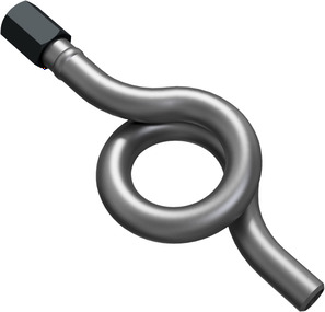 Siphon in ring-shape  According to DIN 16282 Series SI004