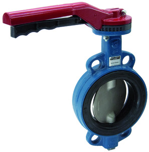 Absperrklappe mit Handhebel Serie BUW6-DSE-L-S