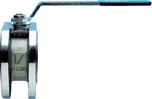 Flanged ball valve