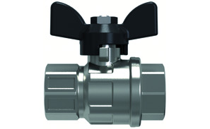 Ball valve made of brass Series BA217