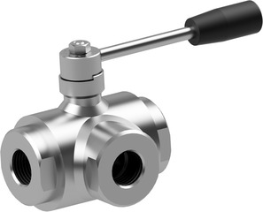 Ball valve made of stainless steel Series BA552, BA576
