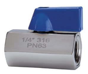 Ball valve made of stainless steel Series BA585