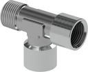T-adapter Female thread/Female thread/Male thread Series TH24C