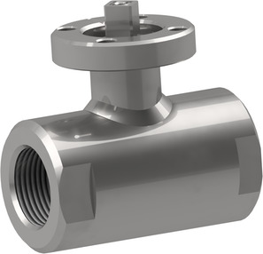 Ball valve made of stainless steel Series BA125-B-AH