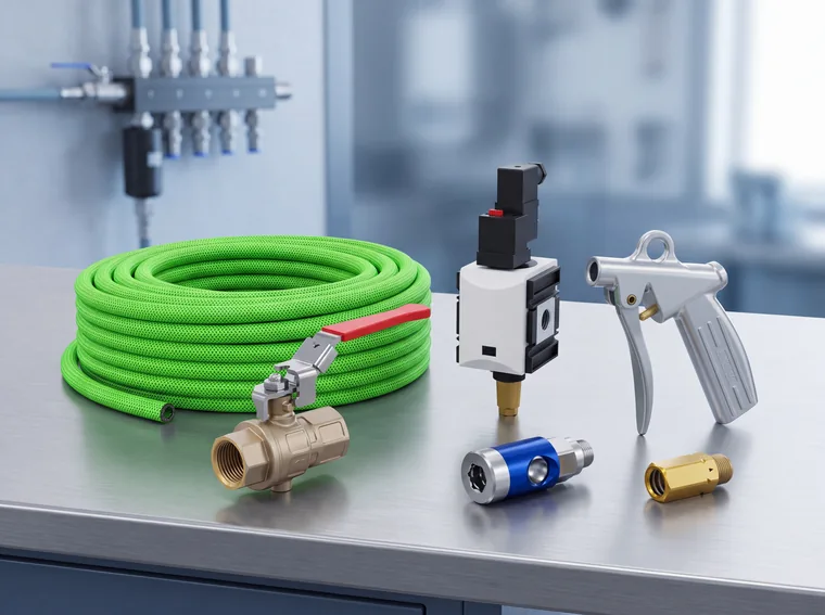 Compressed air safety - shut-off, blow-off, noise reduction