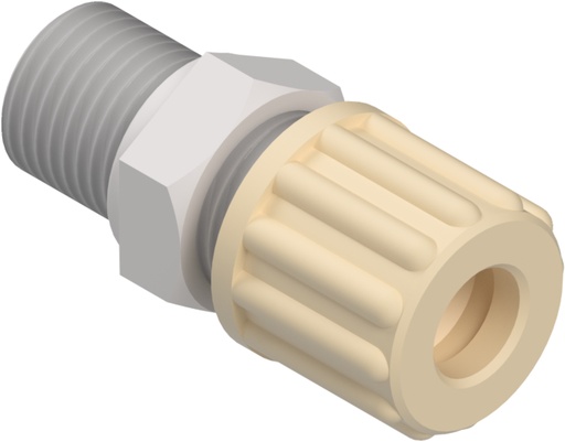 Compression fittings - PA/PP Pressure at 20°C 10bar, at 60°C 1bar