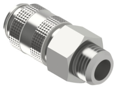 Kupplungen DN 5 - Messing vernickelt
