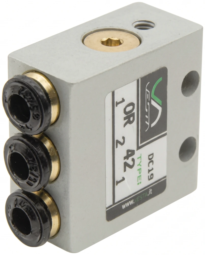 Pneumatic logic units