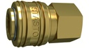 Coupling For shut-off coupling plug DN 7,2 Series C0CS72-F