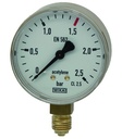 Rohrfedermanometer-Schweißtechnikausführung EN562