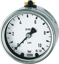 bourdoncsöves nyomásmérő MA029-63R-0,6