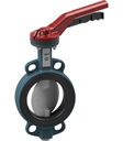 Absperrklappe mit Handhebel BUW6-040-DSV-L